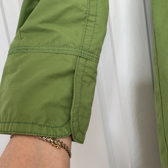 Green fall/spring coat - Picture 4 of 10